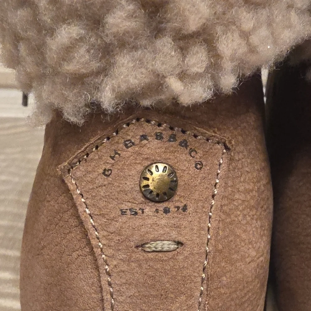 Bass Brown Lace-Up Winter Boots NWOT